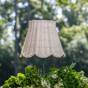handmade customized design white Table Lamp Rattan table lamp cane desk lamp <b>decorative</b> and <b>lighting</b> with creative weaved design - Product Image 6
