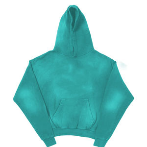 Venta al por mayor 100% algodón Lavado ácido Hip Hop Sudadera con capucha Sin cuerda hombres en blanco Boxy Fit Sudadera con capucha Streetwear Sudaderas con capucha de peso pesado de gran tamaño - Product Image 1