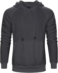 Sweats à capuche Hip Hop pour hommes en hiver 100% coton polaire Coupe régulière Streetwear Logo imprimé Poids lourd Séchage rapide Respirant - Product Image 5
