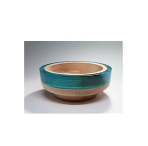 ชามสลัดผลไม้และอาหาร ทำจากไม้และเรซิ่นคุณภาพมาตรฐาน บรรจุภัณฑ์ดีที่สุด เหมาะสำหรับโรงแรม บ้าน โต๊ะอาหาร ชามไม้เรซิ่น โดย A.Z Handicrafts - Product Image 3