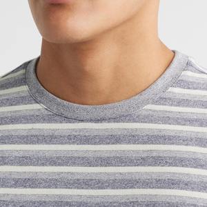 T-shirts en coton à col rond pour hommes T-shirt à manches courtes personnalisé pour l'été Style formel avec tissu tricoté de couleur unie - Product Image 5