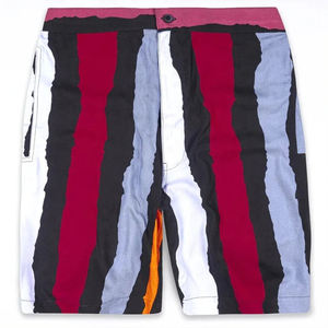 High Quality Custom Printed Beach Shorts Casual Streetwear Men's Sublimated Shorts Solid Color Latest Style Beach Shorts - Product Image 5