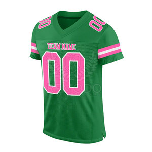 Vêtements de sport personnalisables, respirants, à manches courtes, maillot de football américain d'été avec faible MOQ et options de design - Product Image 3