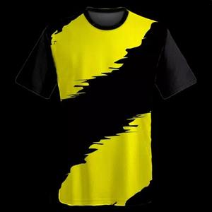 เสื้อยืดแขนสั้นทรงปกติ เนื้อผ้านุ่มพิเศษ ไซส์ใหญ่ 340gsm ผลิตจากโพลีเอสเตอร์/คอตตอน เป็นมิตรต่อสิ่งแวดล้อม สำหรับผู้ชาย รับสกรีนโลโก้ตามสั่ง - Product Image 5