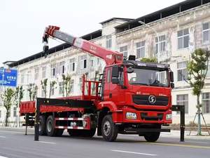 Shaan New M30008* 4 Truckmountedcrane14 Ton16ton 18ton Mobile Hydraulic Boom Crane Truck Remote Control Manipulator di Truk - Product Image 5