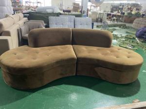 Ensemble de canapés modernes en tissu personnalisables pour salon, canapés modulaires - Product Image 6