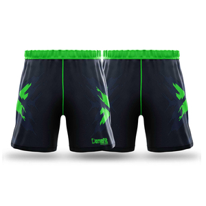 Pantalones Cortos de Verano para Hombre, Diseño Moderno, Alta Calidad, Rayas de Algodón, Cintura con Cordón Ajustable, Servicio OEM - Product Image 3