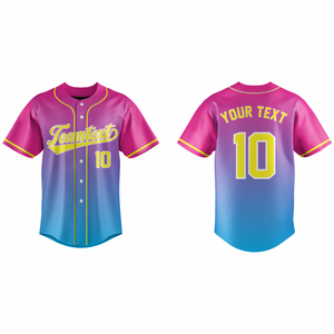 Camiseta de béisbol personalizable con nombre y número para hombre, Camiseta con cuello en V bordada personalizada, Camiseta deportiva, actividades, estilo personalizado - Product Image 2