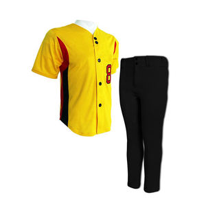 Uniforme Deportivo Sublimado Multicolor de Alta Calidad para Béisbol y Sóftbol, Tallas Grandes, Anti-UV, Secado Rápido, Transpirable, Unisex - Product Image 6