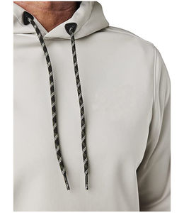 Sudaderas con capucha personalizadas de moda al por mayor para hombre, sudaderas térmicas informales nuevas de otoño lisas para hombre, jersey blanco de color sólido, sudaderas con capucha para hombre - Product Image 5