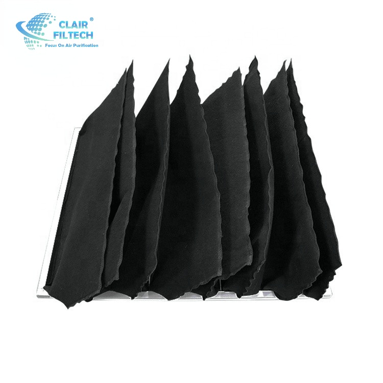 Eco-friendly Home Office Pre-Filter New Carbon Bag Media for Home Office Farm Industrial Use Fiberglass Filter Cloth