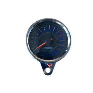 Tachimetro Analogico Cromato per Moto Cafe Racer - Product Image 1
