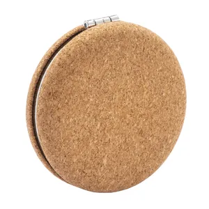 Personalized Cork Double <b>Mirror</b> Gadgets Promotional Customizable Reflective Accessories - Product Image 4