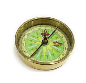 Brújula Náutica Retro de Latón, Equipo de Navegación Marítima Vintage, Buscador de Dirección Preciso para Exploradores, para Aventuras al Aire Libre - Product Image 1