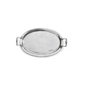 Delicate Silver Plated Metal Eco-friendly Dessert Serving <b>Tray</b> Luxury Handles Latest Modern Design Home Restaurant Table Decor - Product Image 3