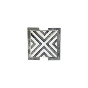 ชุดถาดรองแก้วโมเสกฝังกระดูกแบบพิเศษแผ่นรองแก้วทำด้วยมือแบบพรีเมียมแผ่นรองเครื่องดื่มแบบกำหนดเองสำหรับห้องรับประทานอาหารที่ทันสมัยของตกแต่งโรงแรม - Product Image 3