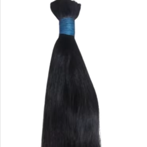 Vente directe d'usine HD Premium Quality South Indian Temple Raw Non Transformés Virgin Humain Remy Hair Lace Frontal Straight Texture - Product Image 1