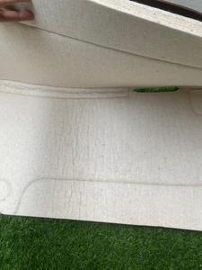 3/4 นิ้ว 32x32 สนับม้าตะวันตกอานอุปกรณ์ม้าสีขาวรูปทรงสักหลาดตะวันตกเบาะอานสําหรับม้า - Product Image 3