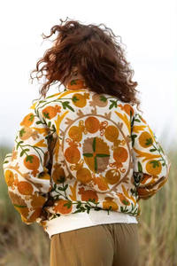 Atractivo 2024 Boho Gypsy Crewel Festival bordado a mano Suzani Chaqueta larga para mujer primavera regalo especial - Product Image 4