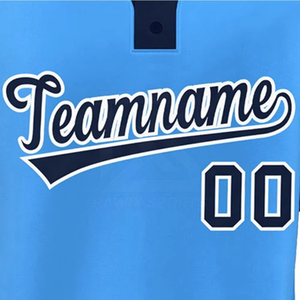 Camisetas de Béisbol Sublimadas de Alta Calidad, Transpirables y de Secado Rápido, con Logotipo Personalizado y Nuevo Diseño para el Nombre del Equipo - Product Image 2