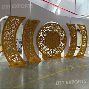 ผนังเทียนแต่งงานรุ่นล่าสุดสำหรับตกแต่งเวที DSTExports ผนังเทียนทันสมัยสำหรับงานแต่งงาน ผู้ออกแบบเวทีงานแต่งงาน แผงเวทีงานแต่งงาน เท็กซัส - Product Image 5