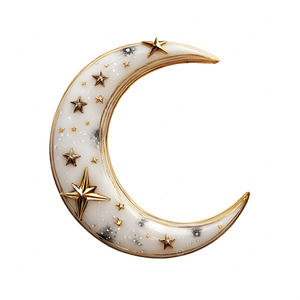 Decoración de Luna de Latón Duradero para Mesa, Decoración del Hogar de Alta Calidad con Acabado Pulido, Fácil Instalación - Product Image 6