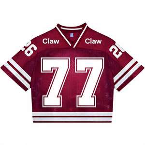 เสื้อเจอร์ซีย์ฟุตบอลอเมริกันแบบคลาสสิกเสื้อฟุตบอลสตรีทระบายอากาศได้ดีเสื้อทีม - Product Image 3