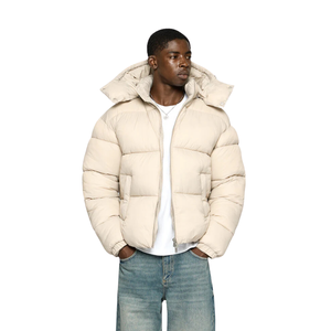 Veste matelassée à capuche de qualité supérieure pour femmes hiver épaississement nouveau manteau brillant avec col montant grande taille Couple vêtements - Product Image 1