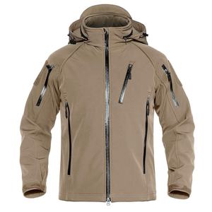 Chaqueta Softshell Impermeable para Hombre, Venta al Por Mayor, Modelo 2026, Tejido Transpirable de Secado Rápido, Diseño Casual Estampado, Tallas Grandes, Unisex, con Cierre - Product Image 1