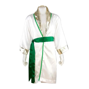 Robe de boxe pour les arts martiaux mixtes, vêtements pour hommes, 100% polyester, robes de boxe - Product Image 1