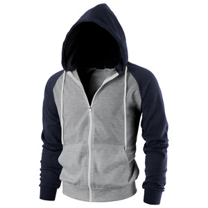 Haute Qualité 100% Coton 420 Gsm Heavyweight Zipper Hoodies Hommes Sweat À Capuche Surdimensionné Polaire Avec String Hommes Hoodies - Product Image 1