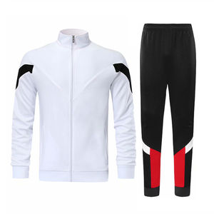 Nuevo Chándal Deportivo de Alta Calidad con Cremallera para Entrenamiento de Fútbol, Unisex, de Algodón y Poliéster, Ropa Deportiva Informal - Product Image 1
