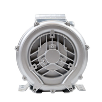 370W, moteur électrique monophasé de faible puissance, 220V, 0,5hp, aspiration d'air, souffleur à anneau Turbo régénératif, étang à poissons et crevettes