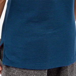 Polo de Waffle de alta calidad para hombre: elegante, transpirable e ideal para atuendos modernos e informales - Product Image 6