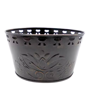 Pot de fleurs en métal de haute qualité pour décor de jardin d'hôtel à la maison ou utilisation de pépinière Pots de jardinières de Surface de plat sur pied - Product Image 1