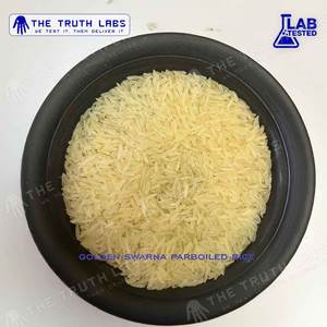 Golden Swarna arroz sancochado orgánico/alta pureza - Product Image 1