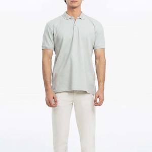 Polos lisos en blanco de alta calidad a la moda personalizados, ropa de hombre de algodón 100%, polos de Golf de talla grande, camisetas de manga corta de verano - Product Image 2