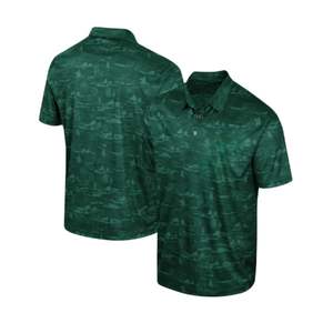 AdultsYouth Men Golf Wear Impreso Diseño personalizado Polos Sublimación 100% Poliéster Manga corta Camisa de cuello de secado rápido - Product Image 4