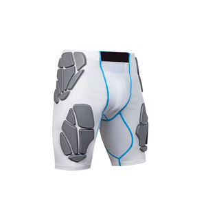 Gilet de football américain de haute qualité taille XL avec poche, manches courtes, vêtements de sport, 100% polyester, respirant, séchage rapide - Product Image 2