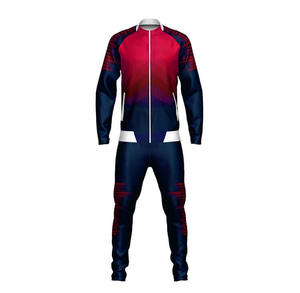 Survêtement en polyester imprimé par sublimation, à capuche, lourd, sur mesure, faible MOQ, avec un design 2 en 1 pour l'hiver - Product Image 1