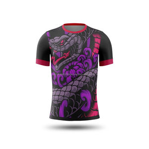 2025 Jiu Jitsu BJJ Grappling Compression Porter Très demandé Meilleur Rashguard Sublimation Rashguard - Product Image 6