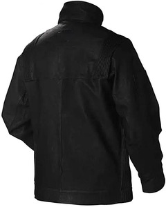 เสื้อแจ็กเก็ตเชื่อมหนังป้องกันไฟระดับพรีเมี่ยมพร้อมใบรับรองสำหรับถุงมือเชื่อมสำหรับงานหนัก - Product Image 5