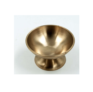 Tasse de crème glacée en acier tasse de crème glacée de forme ronde avec cuillère pour accessoires de cuisine avec vente - Product Image 1