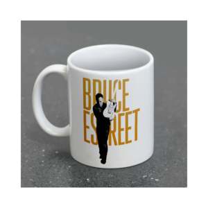 Taza E-Street de Bruce Springsteen, Diseño Moderno 3D con Animales, Apta para Microondas, de Gres, con Aislamiento Térmico, Capacidad de 400 ml, con Tapa - Product Image 2