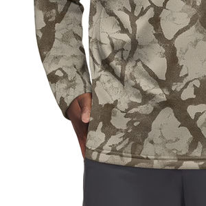 Sweats à capuche brodés personnalisés en coton 100% 600 g/m² pour hommes, streetwear de haute qualité, jungle, surdimensionné, imprimé - Product Image 3