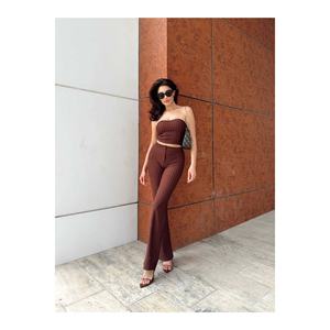 Set due pezzi Bustier donna a righe - Product Image 2