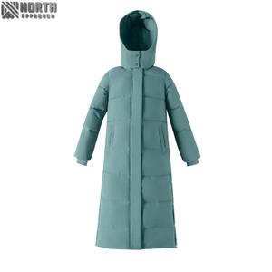 Winter Thicken Warm Full Zip Puffer <b>Jacket</b> With Hood Split Puffer Outerwear Snap Closure Breathable Women's <b>Parkas</b> From Pakistan - Product Image 5