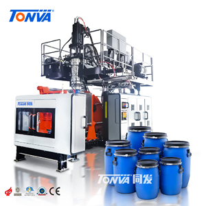 50L 60L nhựa mở Top màu xanh trống <span class=keywords><strong>HDPE</strong></span> PE hóa chất Thùng thổi đúc Máy làm - Product Image 1