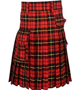 Kilt utilitaire de conception professionnelle pour les femmes Kilt traditionnel des Highlands Tartan de qualité supérieure écossais - Product Image 5
