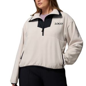 Sudadera Casual para Mujer con Diseño de Bloques de Color, Servicio OEM, Precio Económico 2026, Apariencia Simple y Elegante, Ropa Duradera para Exteriores - Product Image 1